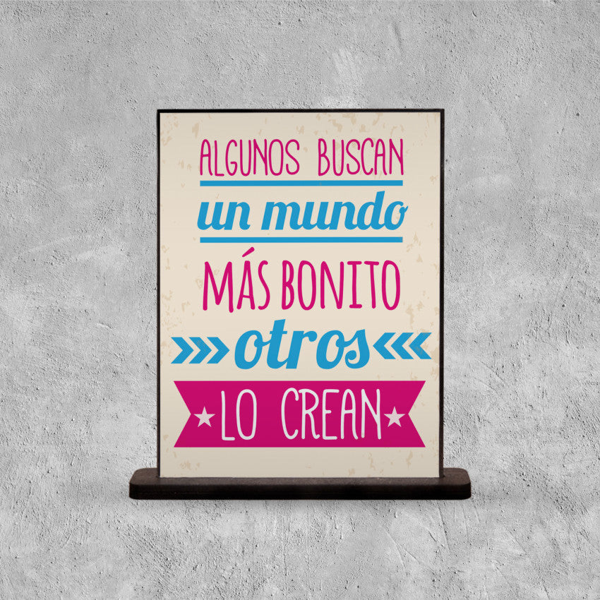 DECO POSTER ALGUNOS BUSCAN