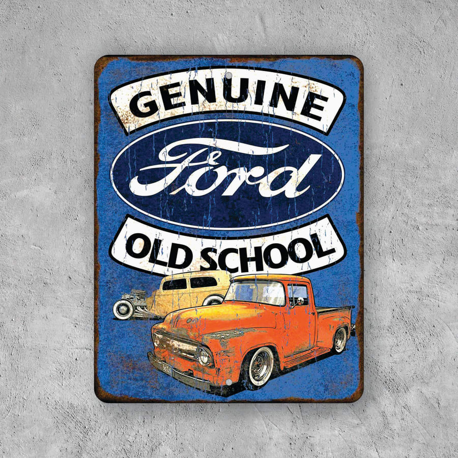 PLACA GENUINE FORD