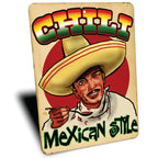 PLACA CHILI MEXICAN STYLE