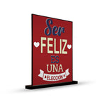 DECO POSTER SER FELIZ