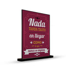 DECO POSTER NADA TARDA TANTO