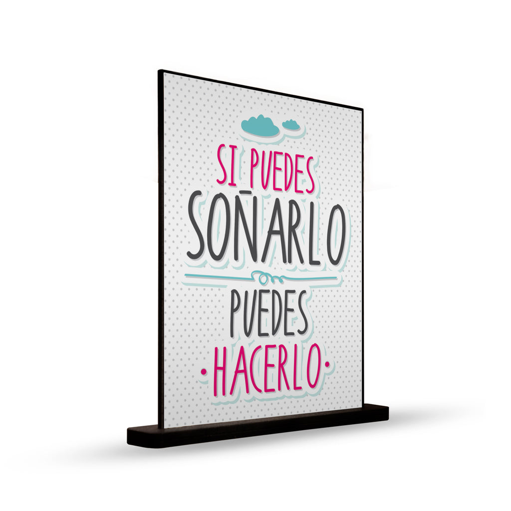 DECO POSTER SI PUEDES SOÑARLO