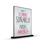 DECO POSTER SI PUEDES SOÑARLO