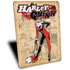 PLACA HARLEY QUINN DC COMICS
