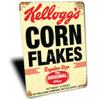 PLACA KELLOGG S CORN FLAKES