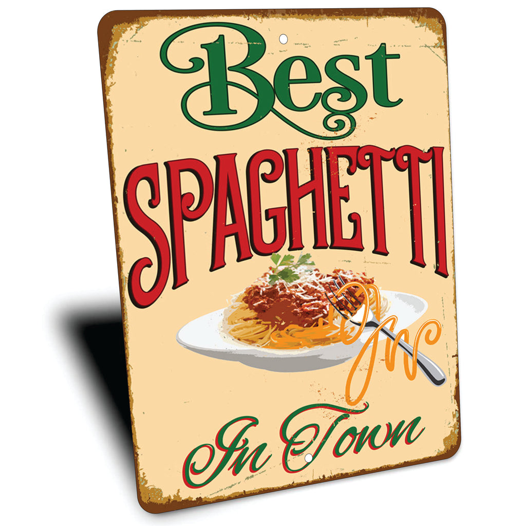 PLACA BEST SPAGHETTI