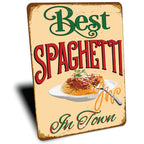 PLACA BEST SPAGHETTI