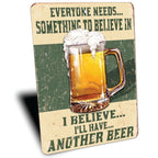 PLACA ANOTHER BEER BAR