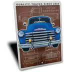 PLACA CHEVROLET PICKUP 1918