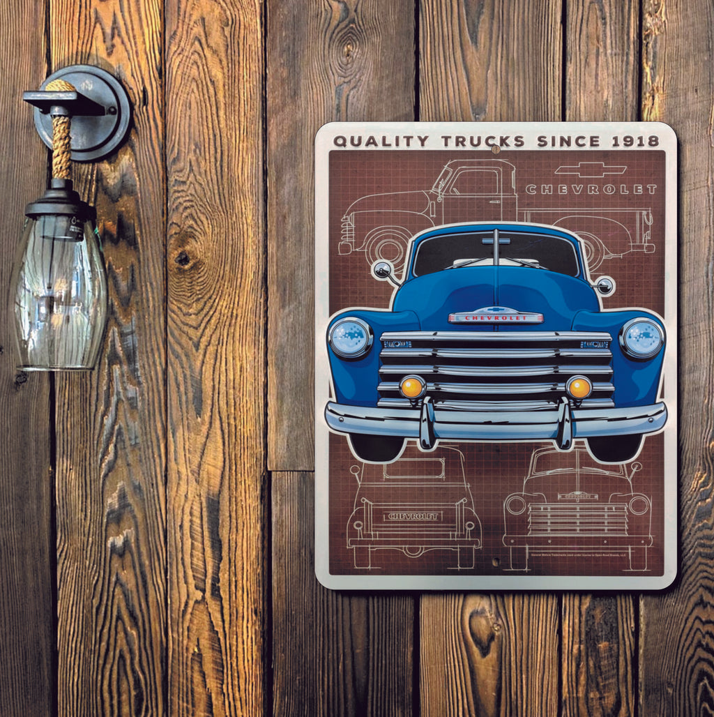 PLACA CHEVROLET PICKUP 1918
