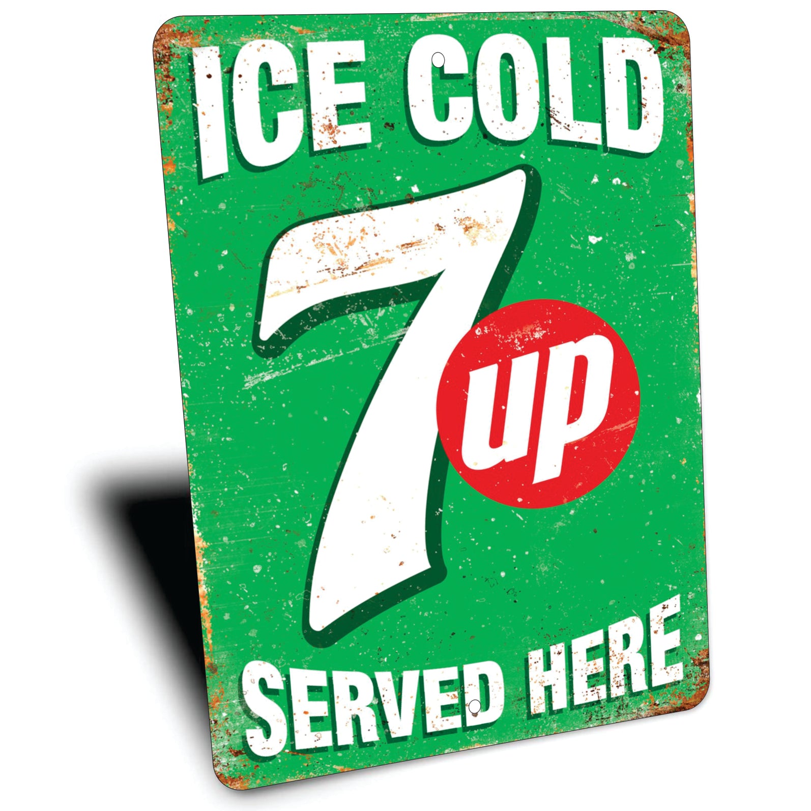 PLACA 7UP ICE COLD