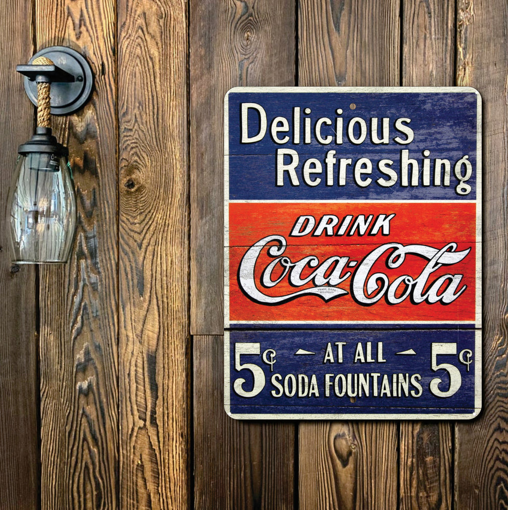 PLACA DRINK COCA-COLA