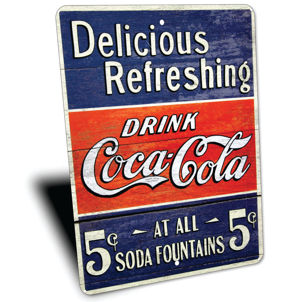 PLACA DRINK COCA-COLA