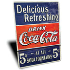 PLACA DRINK COCA-COLA