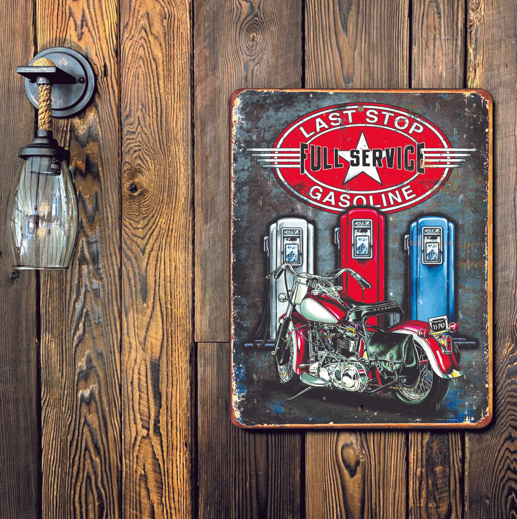 PLACA FULL SERVICE GASOLINE