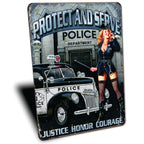 PLACA POLICE DEPARTMENT