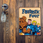 PLACA FANTASTIC FOUR MARVEL COMICS
