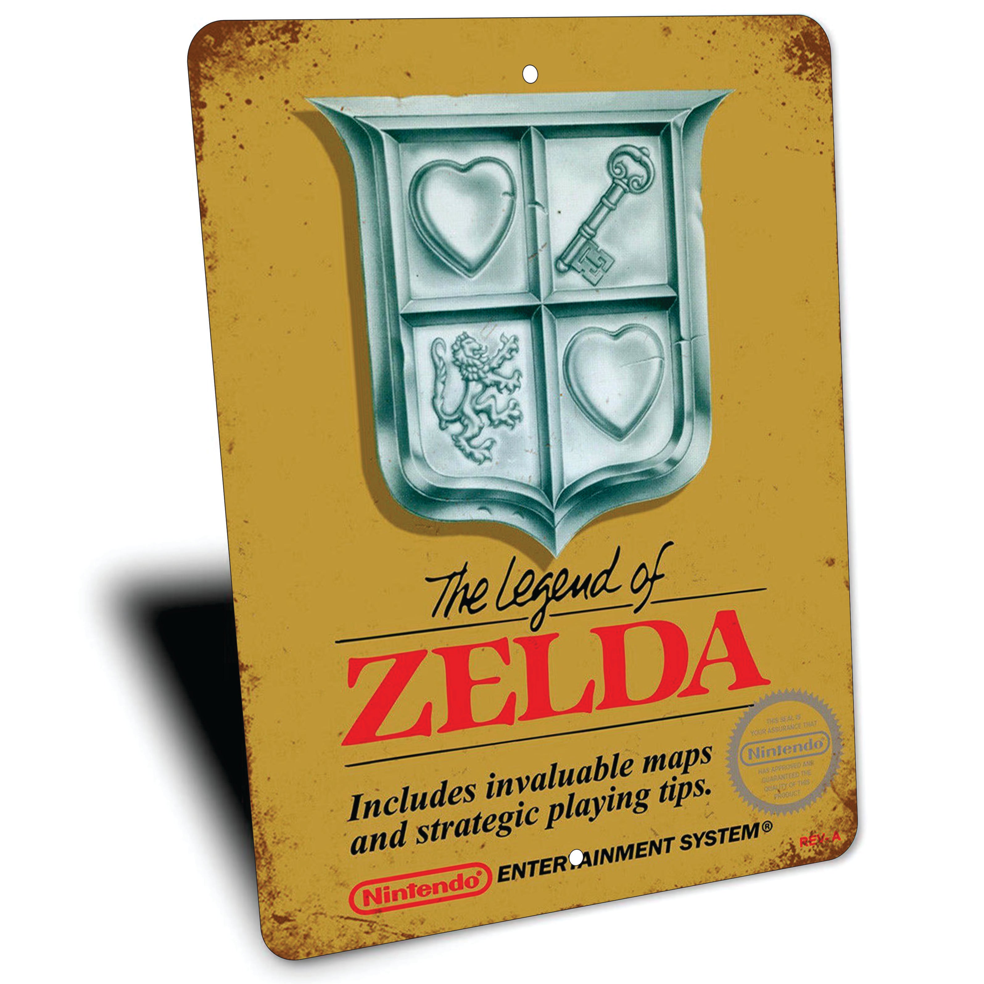 PLACA LEGEND OF ZELDA