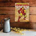 PLACA IRON MAN MARVEL