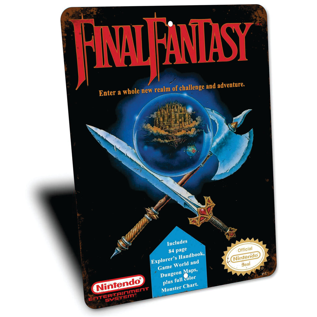 PLACA FINAL FANTASY