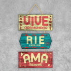 DECO PUERTA VIVE AMA