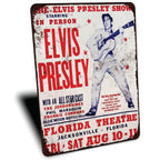 PLACA CARTEL ELVIS PRESLEY