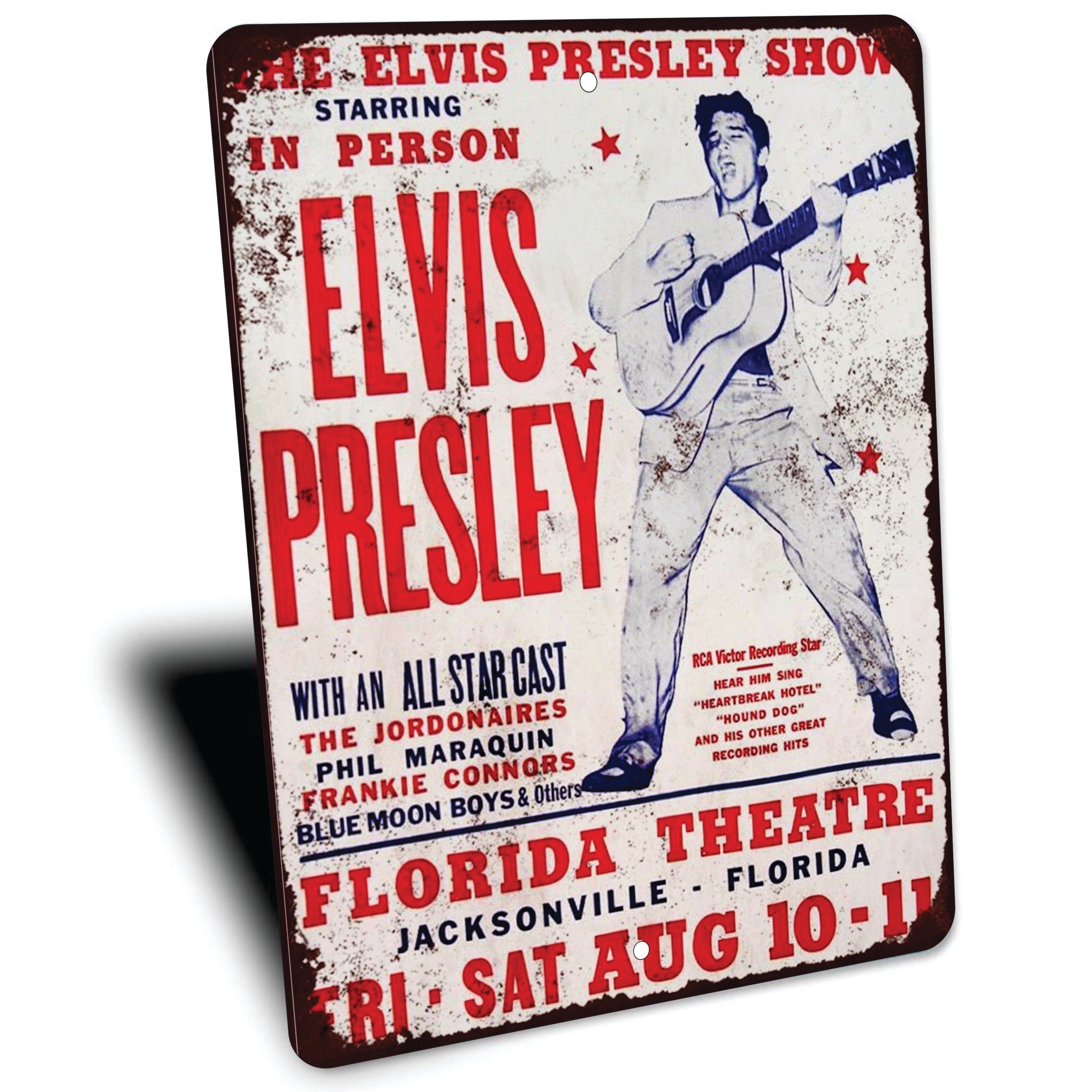 PLACA CARTEL ELVIS PRESLEY