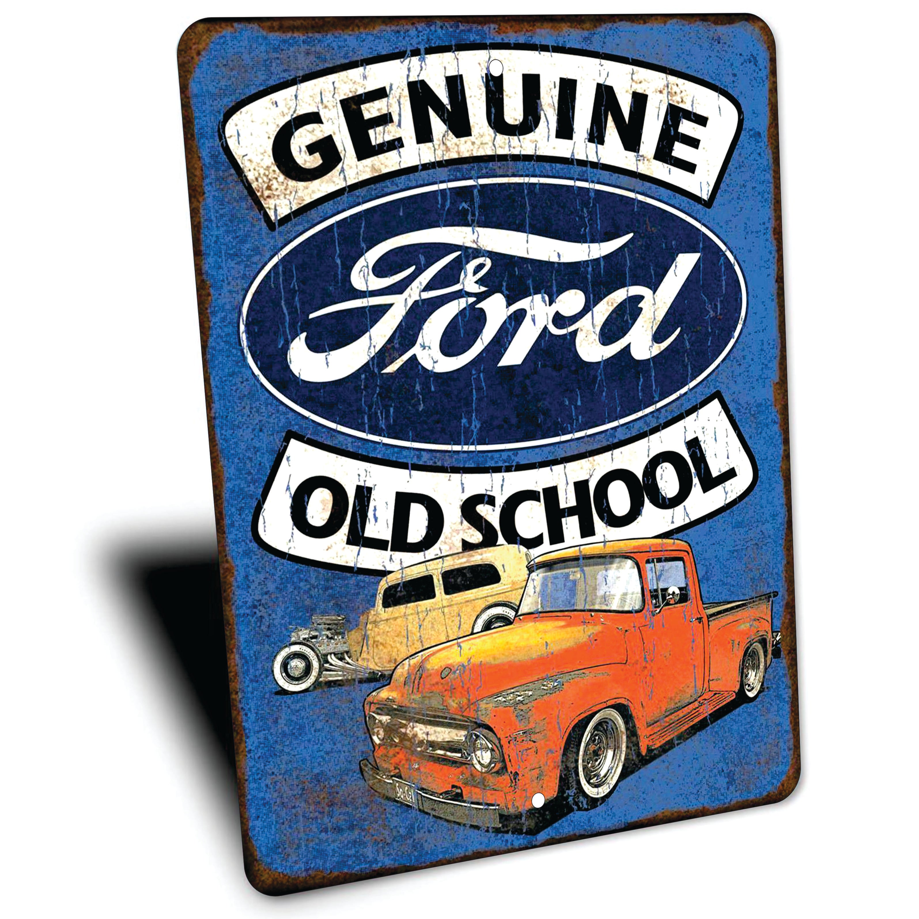 PLACA GENUINE FORD