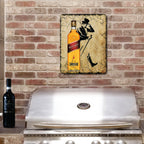 PLACA RED LABEL JOHNNIE WALKER