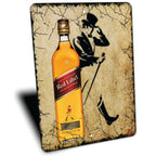 PLACA RED LABEL JOHNNIE WALKER