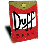 PLACA DUFF BEER
