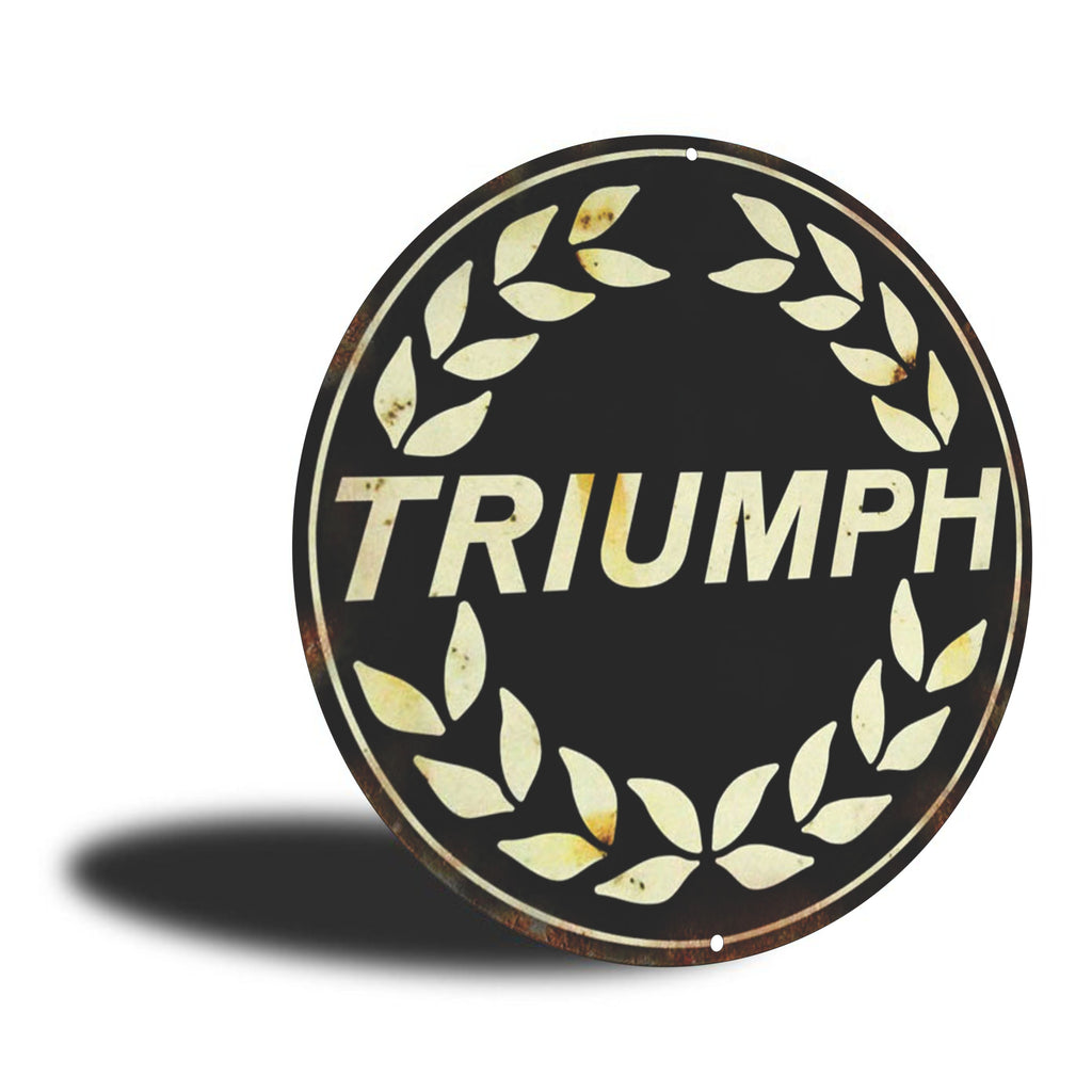 PLACA CIRCULAR TRIUMPH