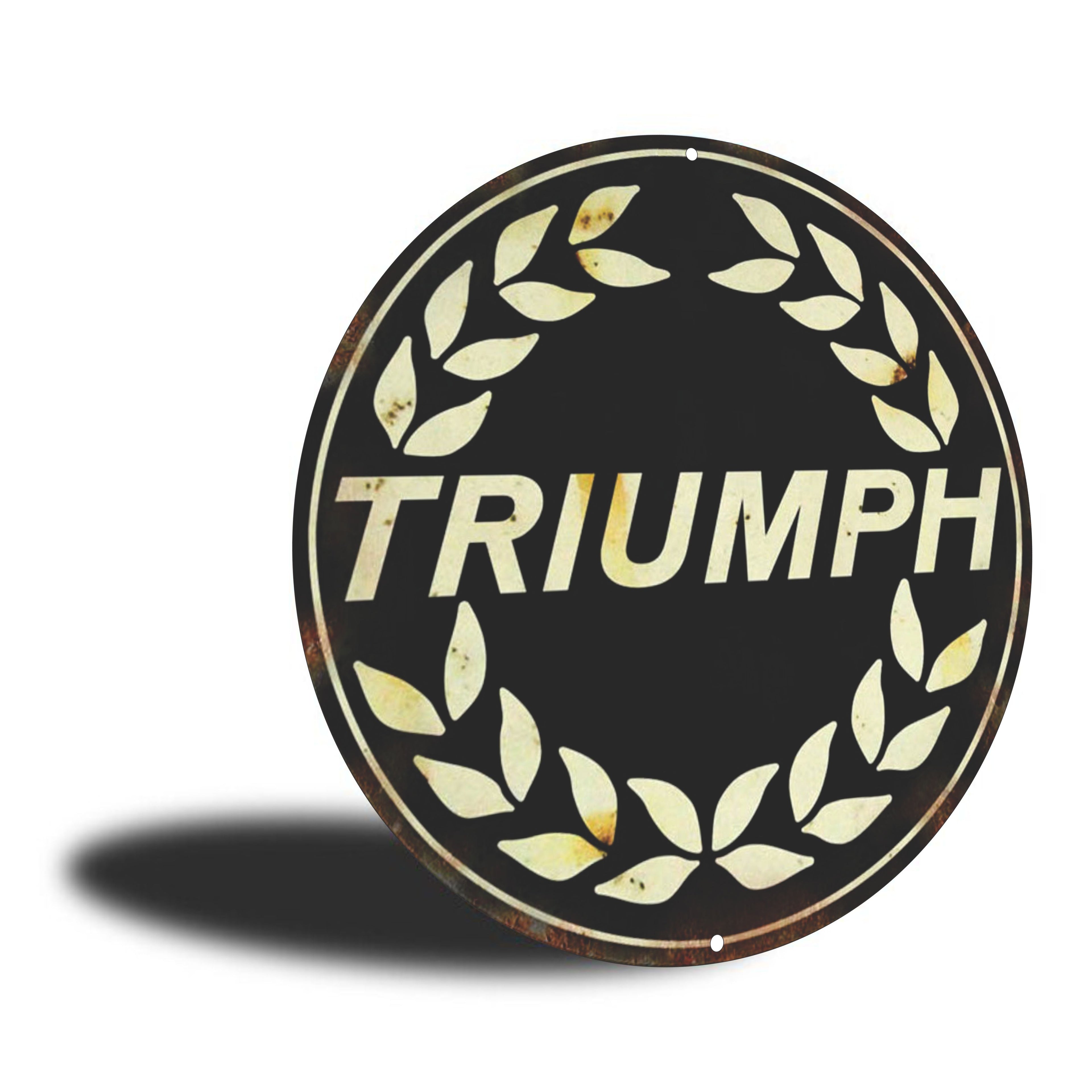 PLACA CIRCULAR TRIUMPH