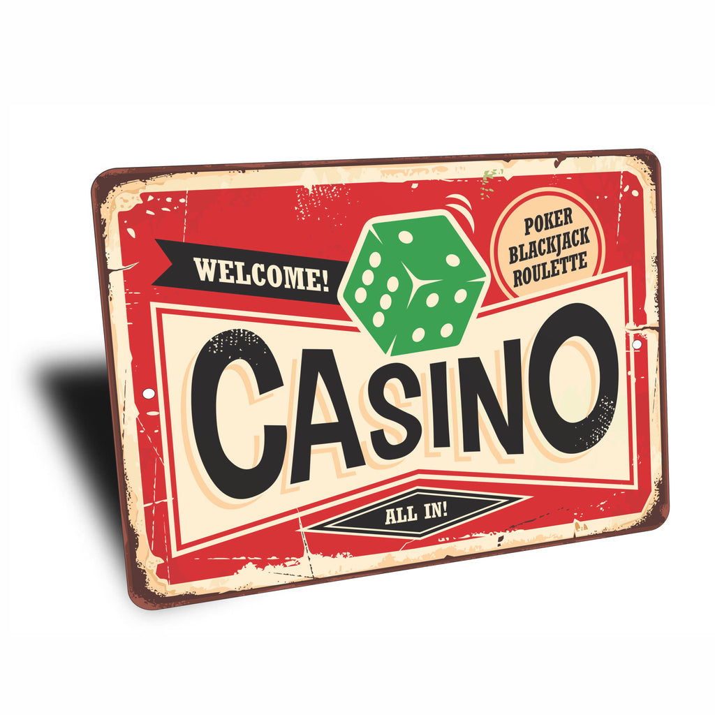 PLACA WELCOME CASINO