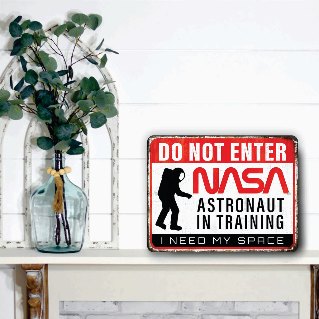PLACA NASA ASTRONAUT