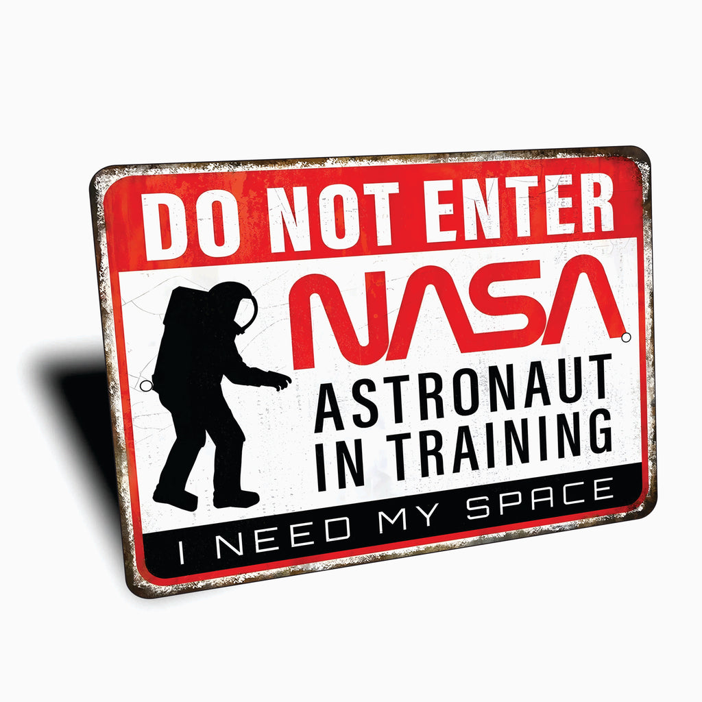 PLACA NASA ASTRONAUT