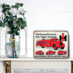 PLACA FIRE TRUCK CHASSIS