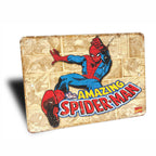 PLACA THE AMAZING SPIDER-MAN MARVEL COMICS