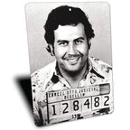 PLACA PABLO ESCOBAR