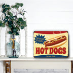 PLACA HOT DOGS FRESH