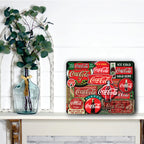 PLACA COCA-COLA COLLAGE