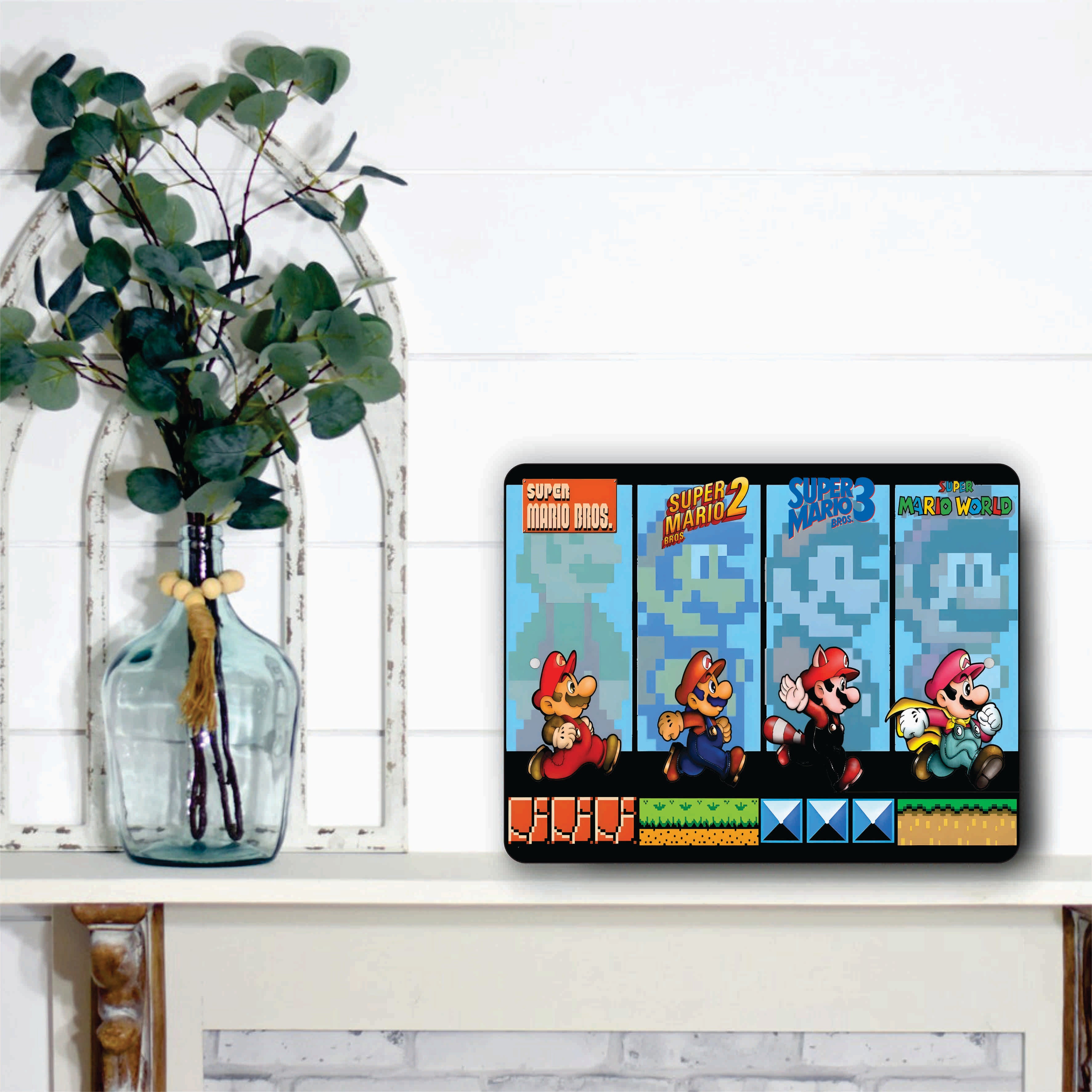 PLACA SUPER MARIO BROS GAME