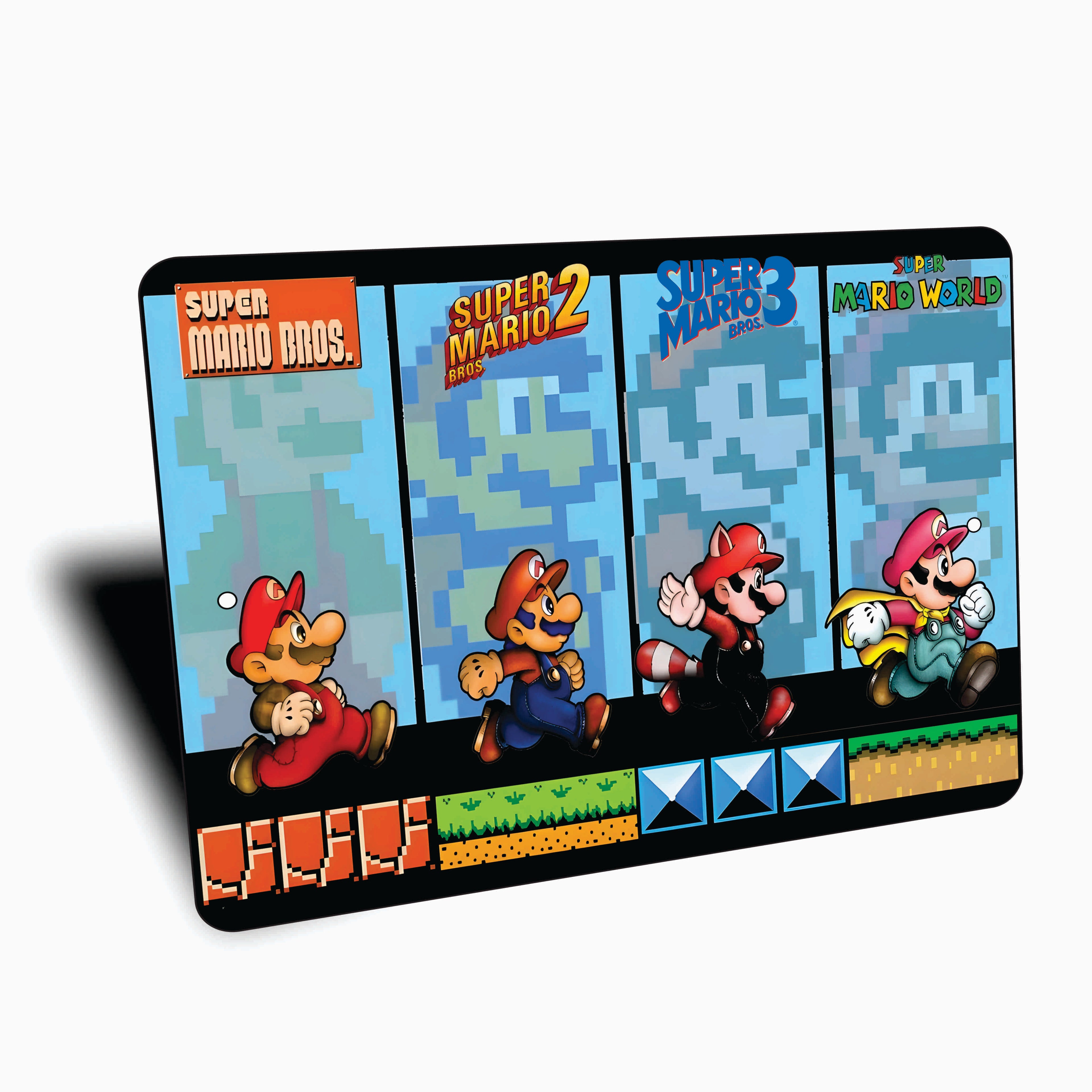 PLACA SUPER MARIO BROS GAME