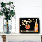 PLACA MILLER BEER