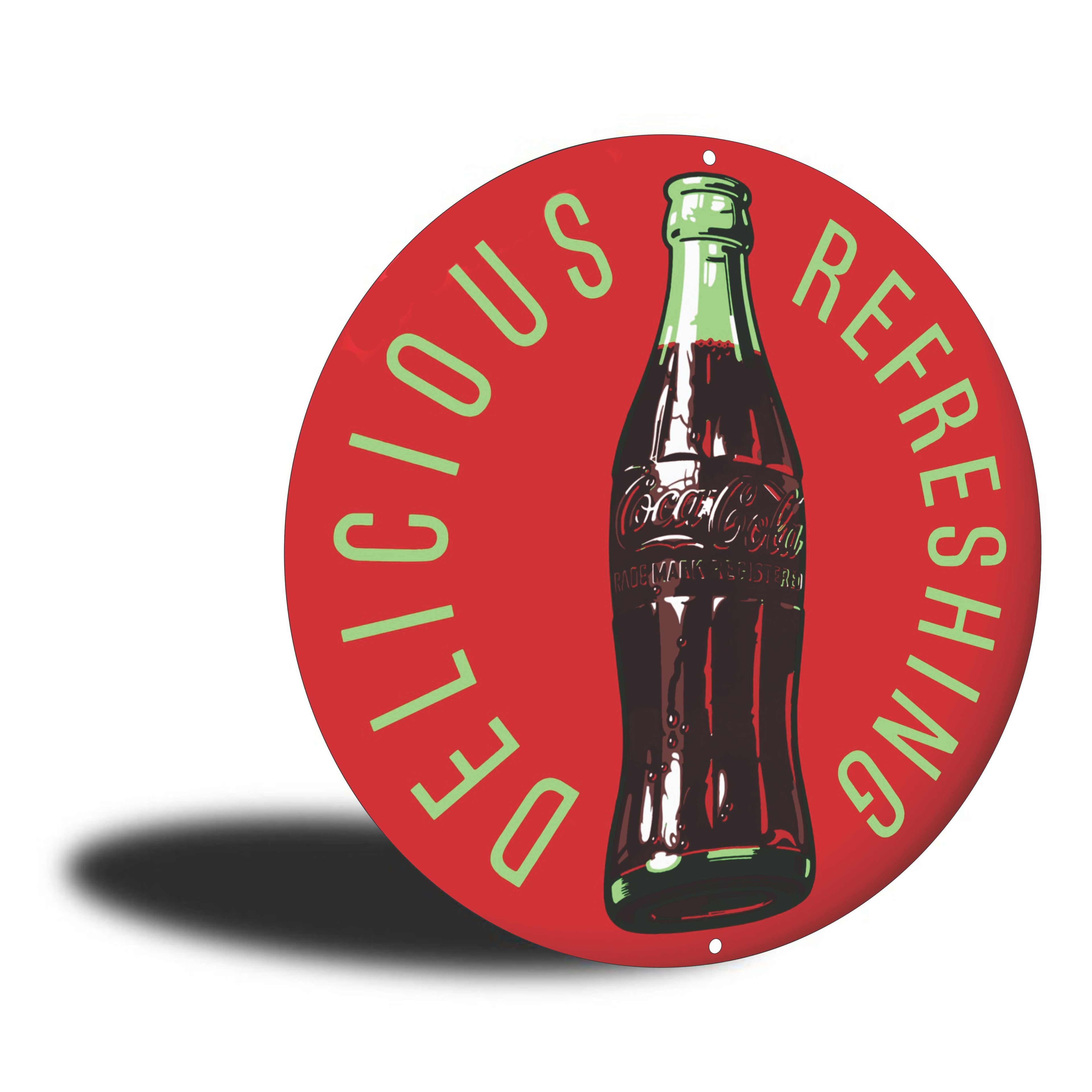 PLACA CIRCULAR DELICIOUS REFRESHING