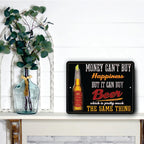 PLACA HAPPINESS BEER