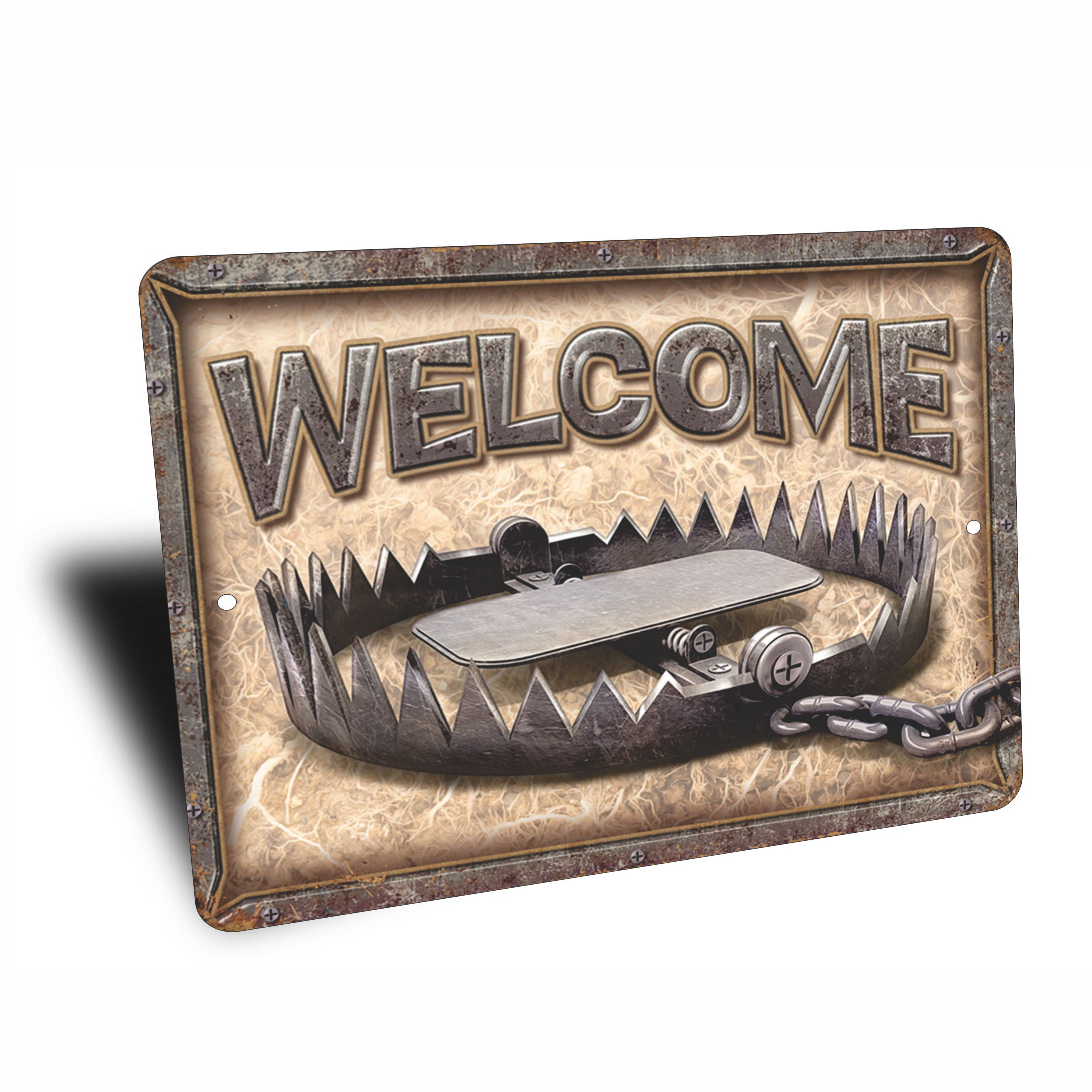 PLACA WELCOME