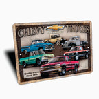 PLACA CHEVY TRUCKS