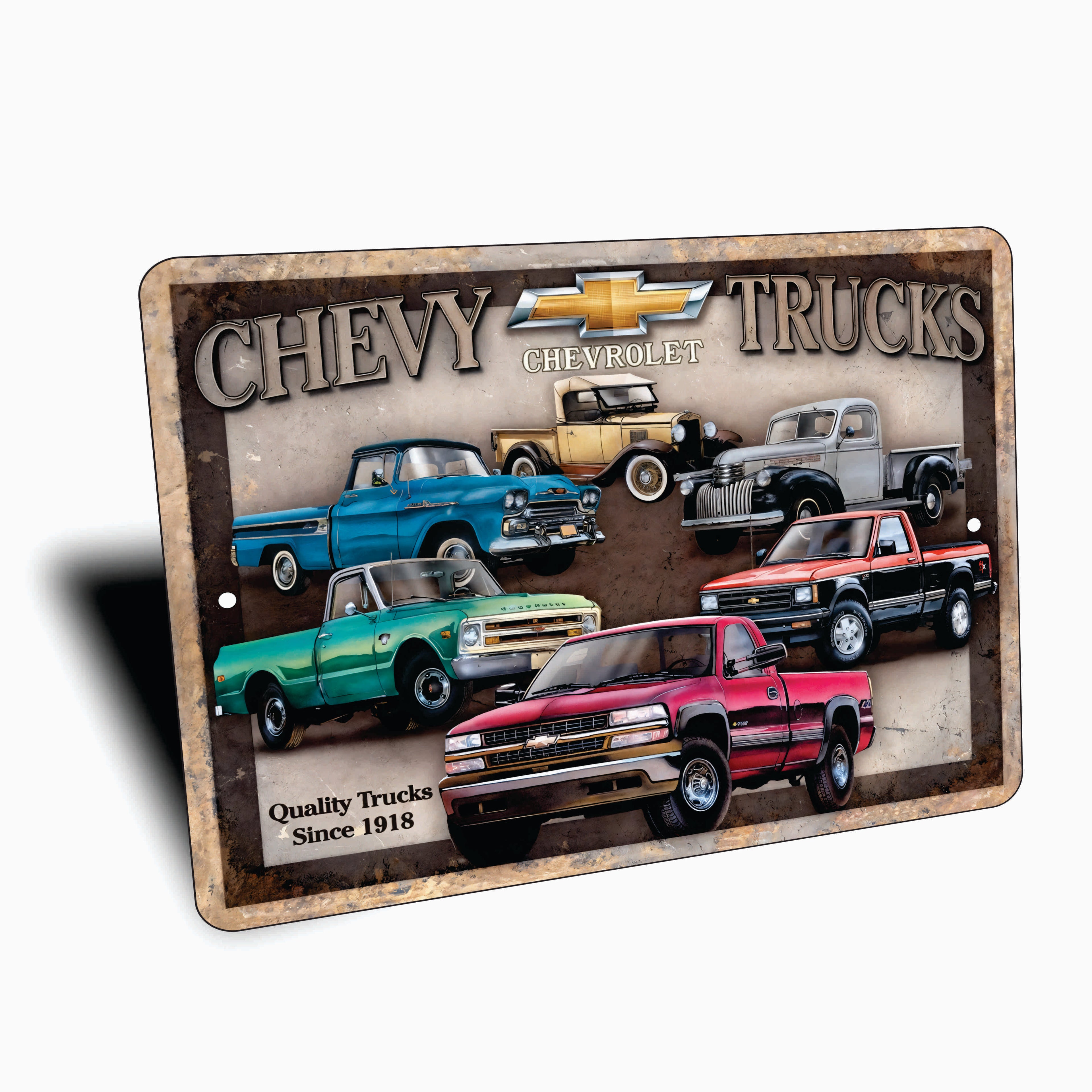PLACA CHEVY TRUCKS