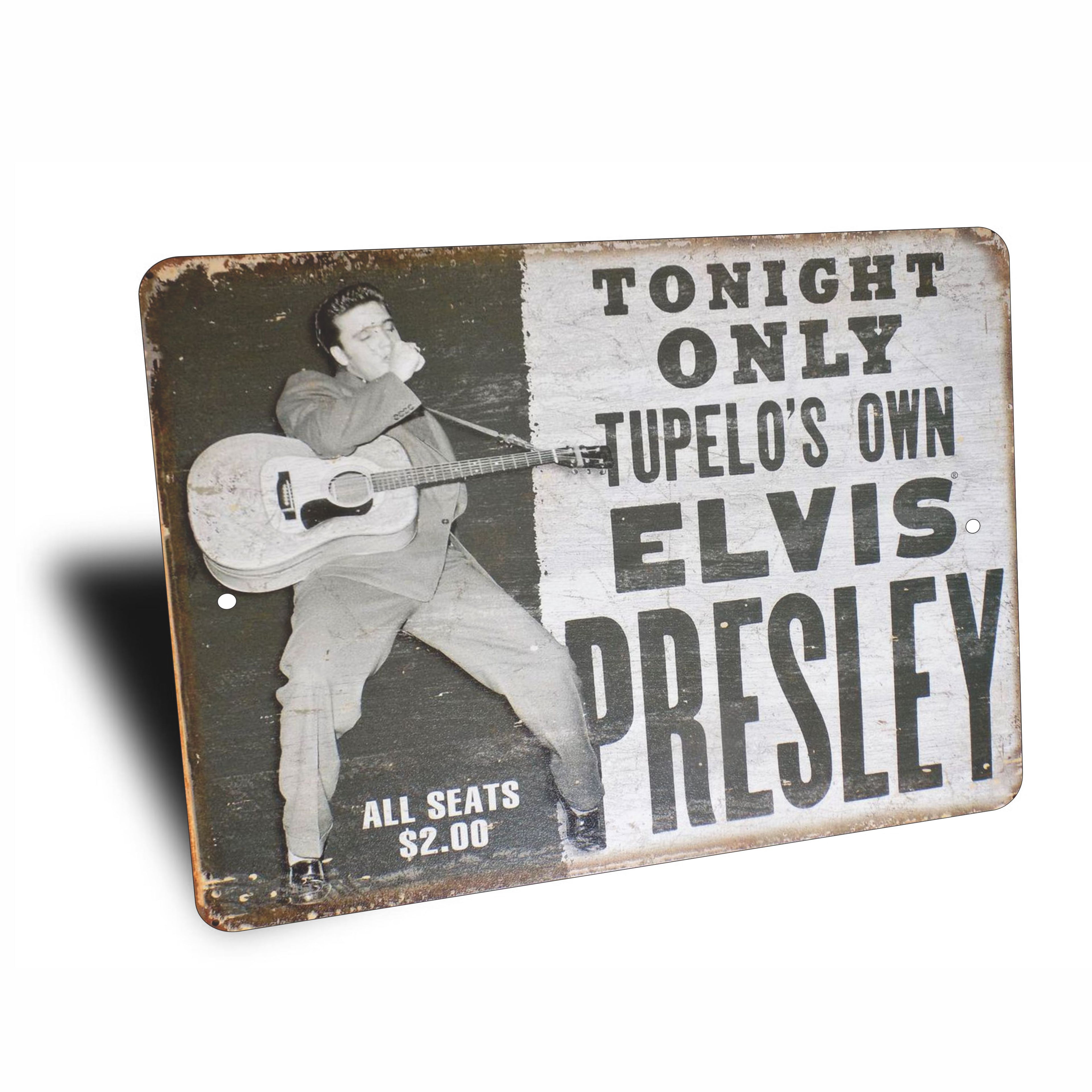 PLACA ELVIS PRESLEY